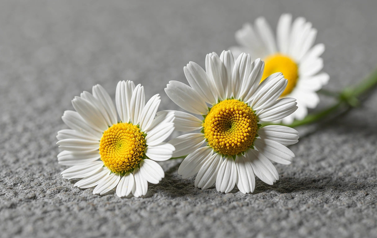 Kamillenblüten Nahaufnahme